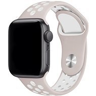 Eternico Sporty for Apple Watch 38mm / 40mm / 41mm Cloud White and Beige - Watch Strap