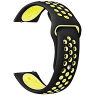 Eternico Sporty Universal Quick Release 20 mm Vibrant Yellow and Black - Remienok na hodinky