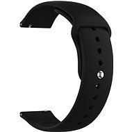 Eternico Essential Universal Quick Release 22mm Solid Black - Armband