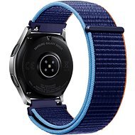 Eternico Airy Universal Quick Release 20mm Thunder Blue and Blue edge - Watch Strap