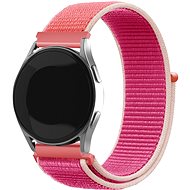 Eternico Airy Universal Quick Release 20mm Silk Pink and Gold edge - Watch Strap