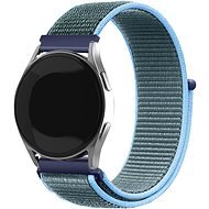 Eternico Airy Universal Quick Release 22mm Violet Blue and Blue edge - Watch Strap