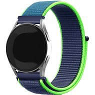 Eternico Airy Universal Quick Release 22 mm Night Blue and Green edge - Remienok na hodinky
