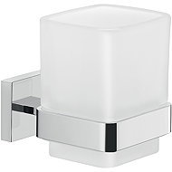 Gedy Elba Wall-Mounted Toothbrush Holder, Silver A01013 - Toothbrush Holder