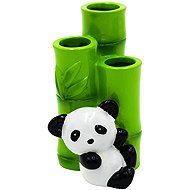 Ridder Panda Freestanding Toothbrush Holder, White 2168200 - Toothbrush Holder
