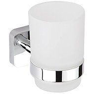 Sapho Insia Wall-Mounted Toothbrush Holder, Silver IS004 - Toothbrush Holder