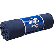 Aqua Speed Quick drying microfiber towel Dry Flat 70 × 140 cm, blue - Towel