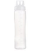 ARAVEN dispensing bottle with three nozzles 0,5 l, transparent - Dispensing Bottle