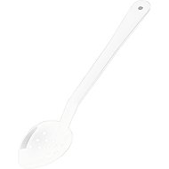 ARAVEN Buffet spoon, perforated, polycarbonate, length 333 mm, white - Spoon