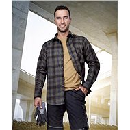 Ardon Flannel shirt URBAN, black - Pracovní košile