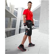 Ardon Shorts R8ED + black-gray - Work Shorts