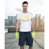 Ardon T-shirt 4TECH print PowerWork white - Work T‑Shirt