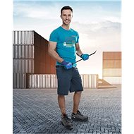 Ardon T-shirt 4TECH print PowerWork blue - Work T‑Shirt