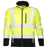Ardon SIGNAL warning fleece sweatshirt yellow size 2.5 mm L - Work Hoodie