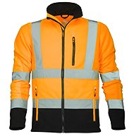 Ardon SIGNAL warning fleece sweatshirt orange size 2.5 mm M - Work Hoodie