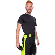 Ardon Waist Trousers NEON black-yellow size 64 - Work Trousers