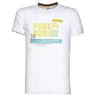 Ardon T-shirt 4TECH print PowerWork white size L - Work T‑Shirt
