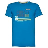 Ardon T-shirt 4TECH print PowerWork blue size M - Work T‑Shirt