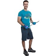 Ardon T-shirt 4TECH print PowerWork blue size L - Work T‑Shirt