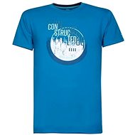Ardon T-shirt 4TECH print Constructed blue size S - Work T‑Shirt