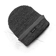 Ardon Winter hat knitted+fleece Vision Neo black/grey - Work Hat