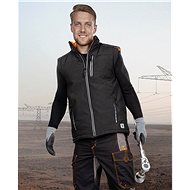 Ardon softshell vest VISION WINTER, black size XL - Work Vest