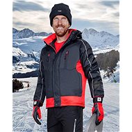 ARDON ARPAD men's winter. jacket black-red - Work Jacket