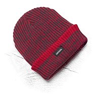 Ardon Winter hat knitted+fleece Vision Neo red - Work Hat