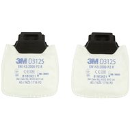 3M Secure Click D3125 Particulate Filter P2 R - pack of 2 - Respirator Filter
