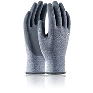 ARDON NATURE TOUCH 07 / S Crochet gloves, with sales label, melange grey - Work Gloves