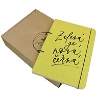 Be Nice Eko pad - Green is the new black with pencil - Notepad