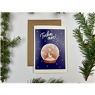 BE NICE Přání EKO - Tichá noc - Greeting Card