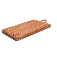 Arte Legno - rectangular board with rope Size: 42x13x1,8 cm - Cutting Board