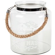 Armir Glass lantern large, clear - Candlestick