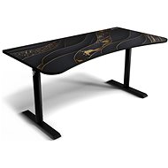 Arozzi Arena black and gold - Gaming Desk