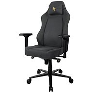 AROZZI PRIMO Woven Fabric Black with Gold Logo - Gaming Chair
