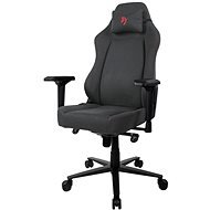 AROZZI PRIMO Woven Fabric szürke, piros logóval - Gamer szék