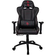 AROZZI INIZIO Black PU Black with Red Logo - Gaming Chair