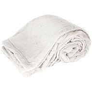 ARÔME HOME Luxury blanket with velvet lining, Velvet white - Blanket