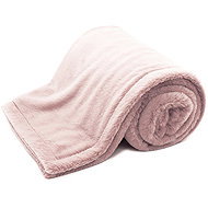 ARÔME HOME Luxury blanket with velvet lining, Essential pink - Blanket