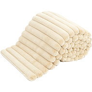 ARÔME HOME Luxury blanket with velvet lining, Marshmallow cream - Blanket