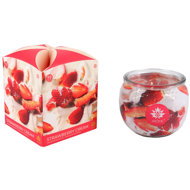 ARÔME Strawberry Cream, 4 pcs - Candle Set