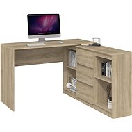 ARTENAT Plus, 120 cm, sonoma oak - Writing Desk