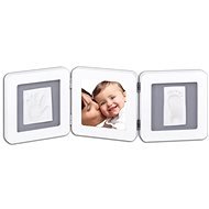 Baby Art Photo Frame Double - White / Grey - Photo Frame