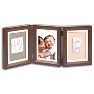 Baby art Photo Frame Double - brown / beige - Photo Frame