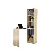 ARTENAT with shelf Lillen, 181 cm, sonoma oak - Writing Desk