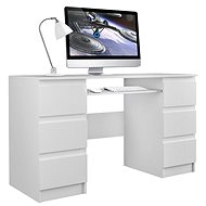 ARTENAT Kuba, 130 cm, white - Writing Desk