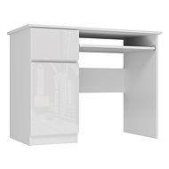 ARTENAT Bravo L, 98 cm, white gloss - Writing Desk