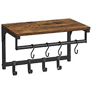 ARTENAT Rack with shelf URS, height 24 cm, brown - Coat Hanger