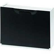 ARTPLAST Plastic shoe rack UNIKA U50/N, black - Shoe Rack